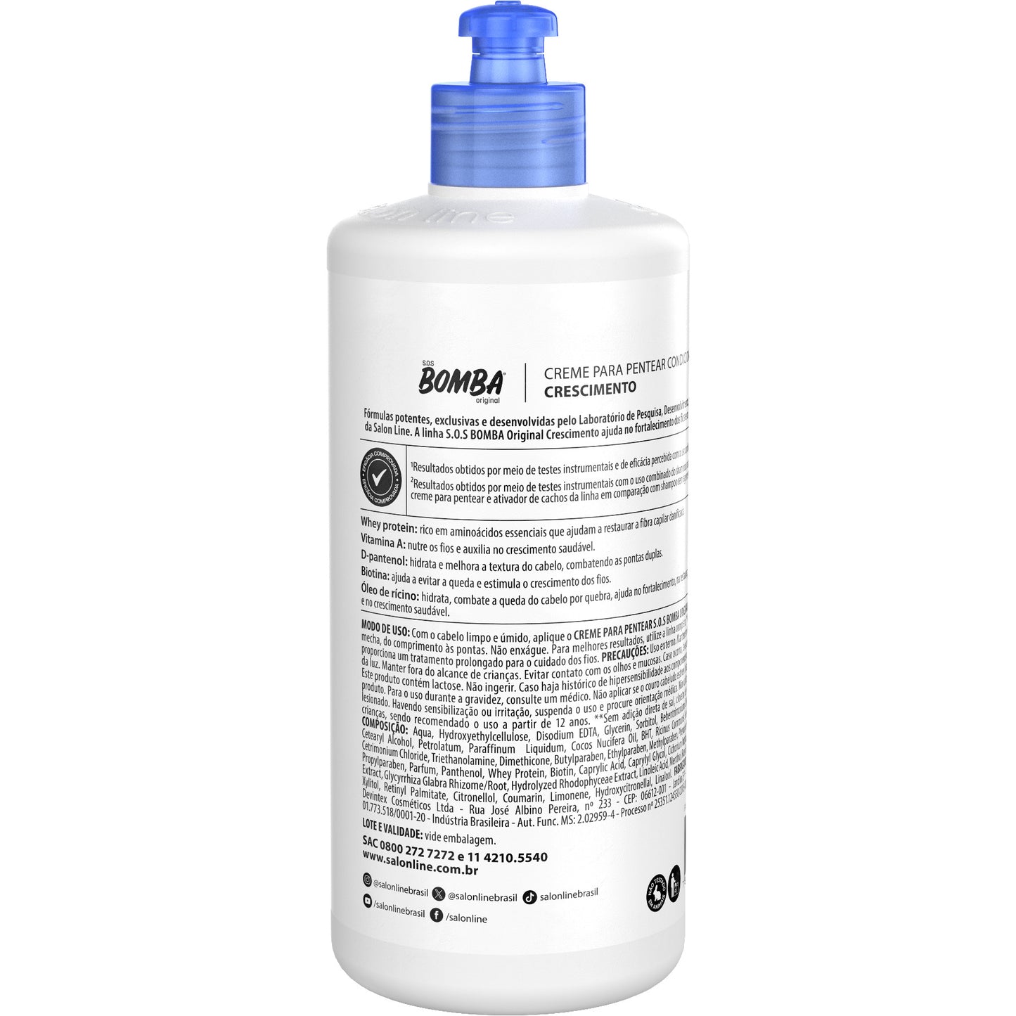 SALON LINE - S.O.S Bomba Original Styling Curl Cream 500ml