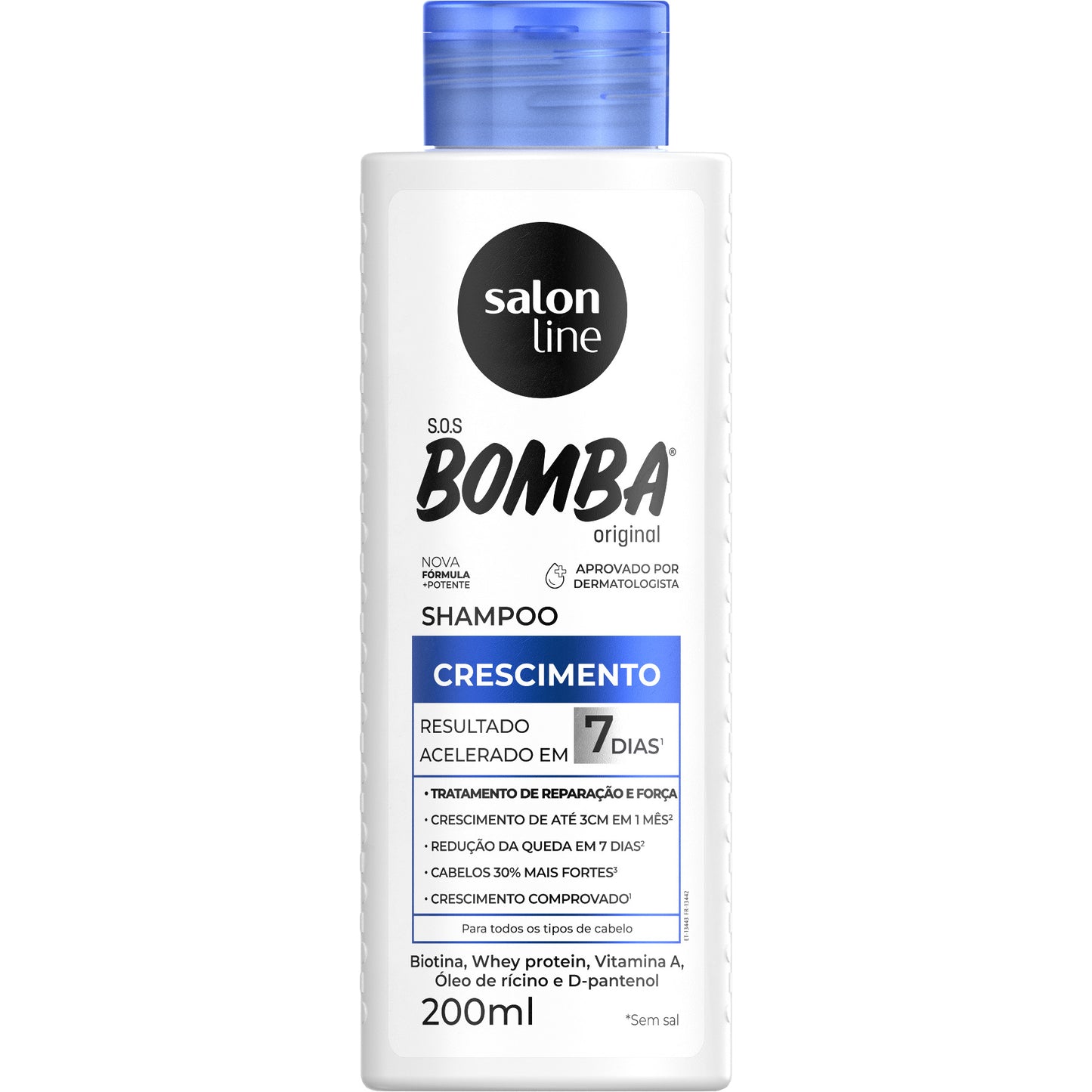 SALON LINE - S.O.S Bomba Original Original Shampoo & Conditioner Kit (200ml x 2)