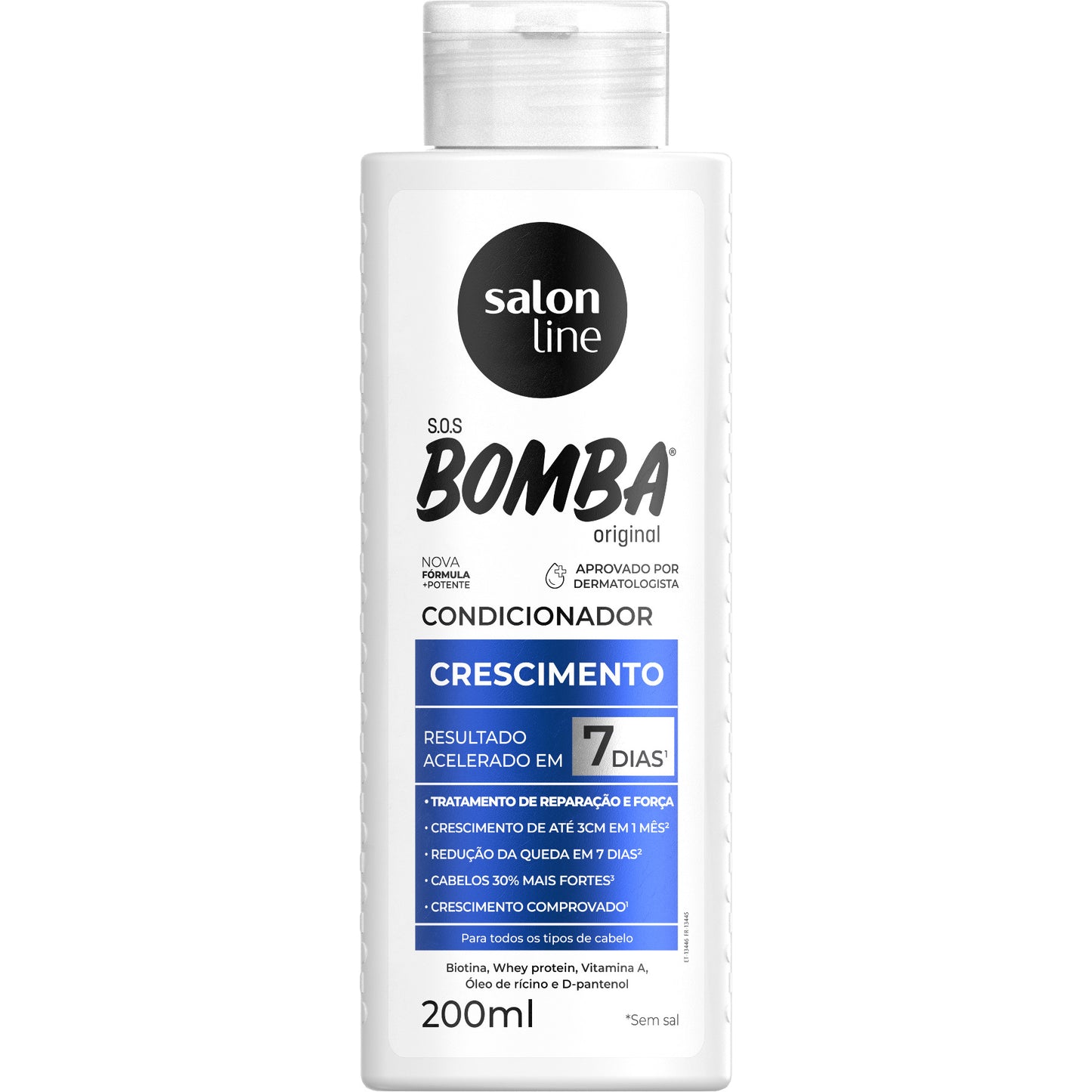 SALON LINE - S.O.S Bomba Original Original Shampoo & Conditioner Kit (200ml x 2)