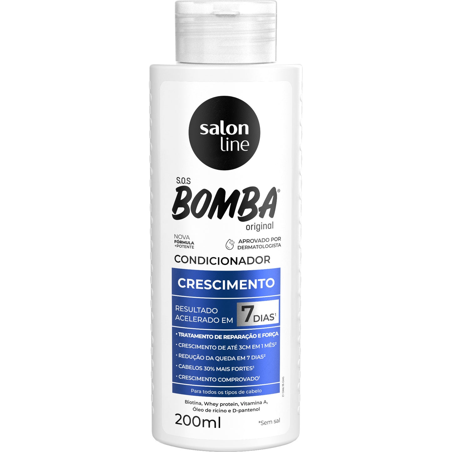 SALON LINE - S.O.S Bomba Original Original Shampoo & Conditioner Kit (200ml x 2)