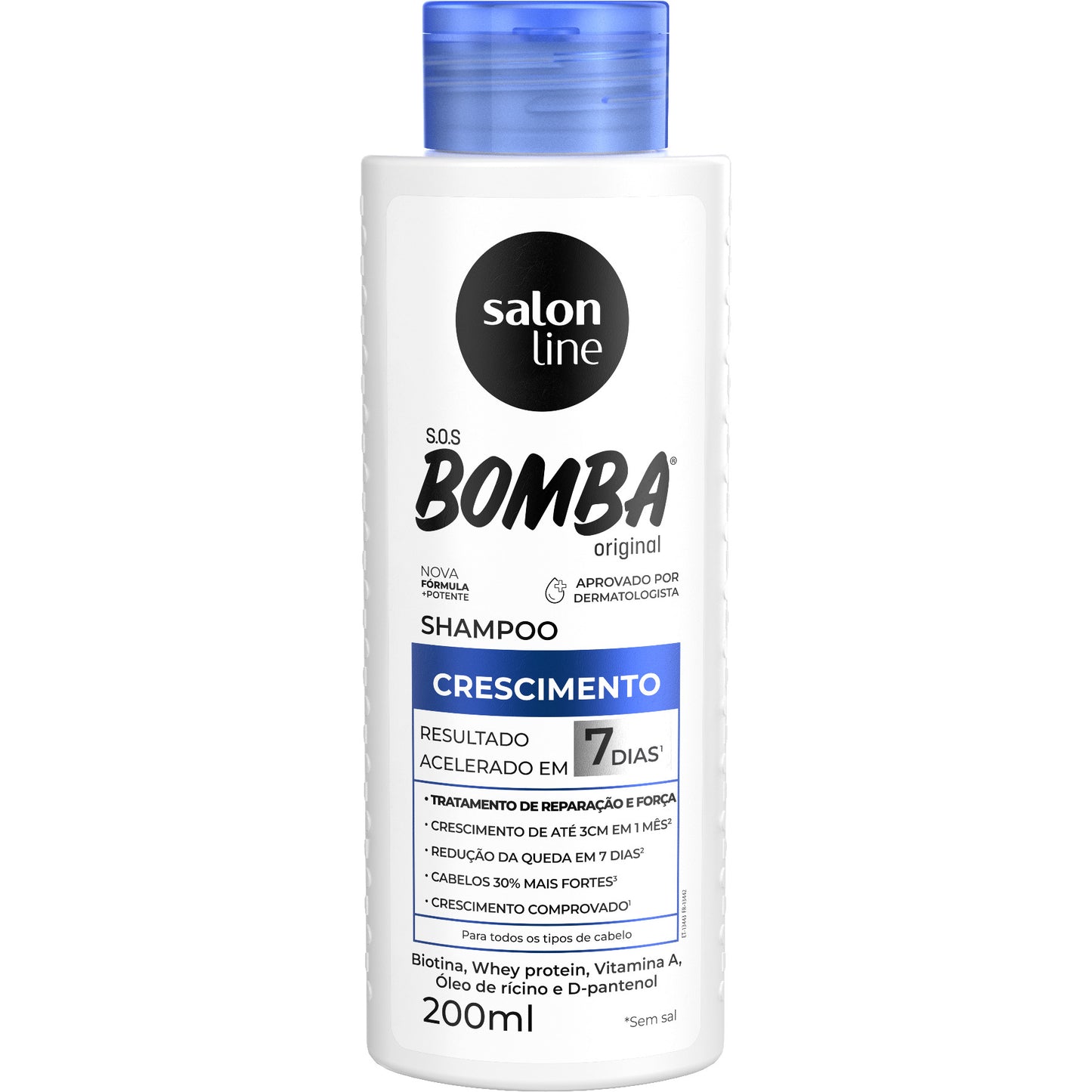 SALON LINE - S.O.S Bomba Original Original Shampoo & Conditioner Kit (200ml x 2)