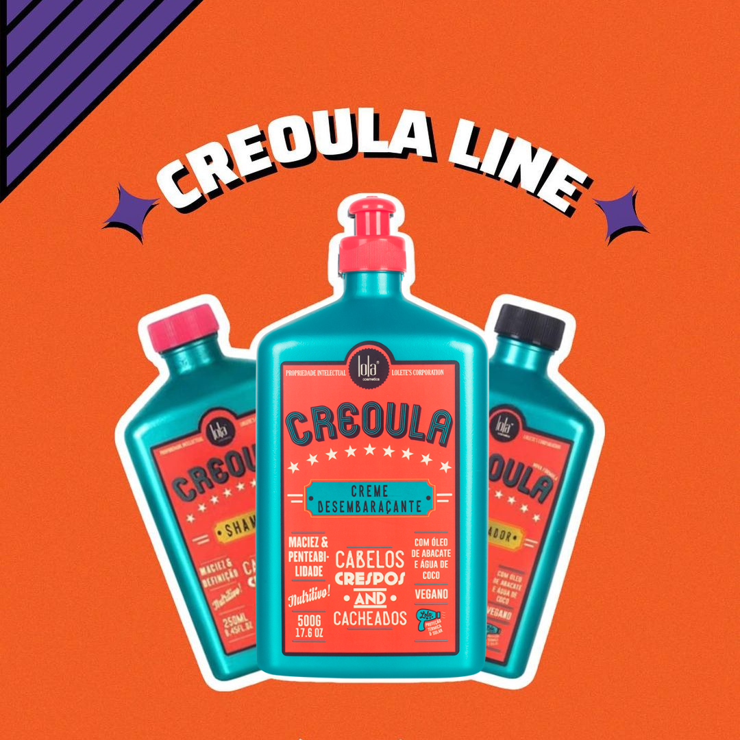 LOLA Creoula Shampoo 250ml – Gentle Cleansing & Curl-Enhancing Formula Avocado Oil & Coconut Water Vegan & Daily Use