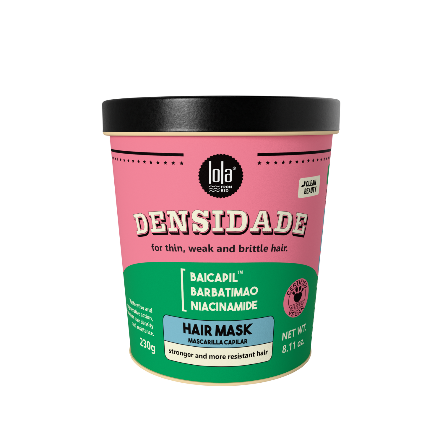 LOLA - Densidade Hair Mask 230g for fine, fragile and weak hair