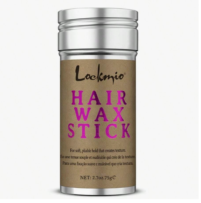 Hair Wax Stick 75g - Pomade Stick With Castor Oil For Frizz Control