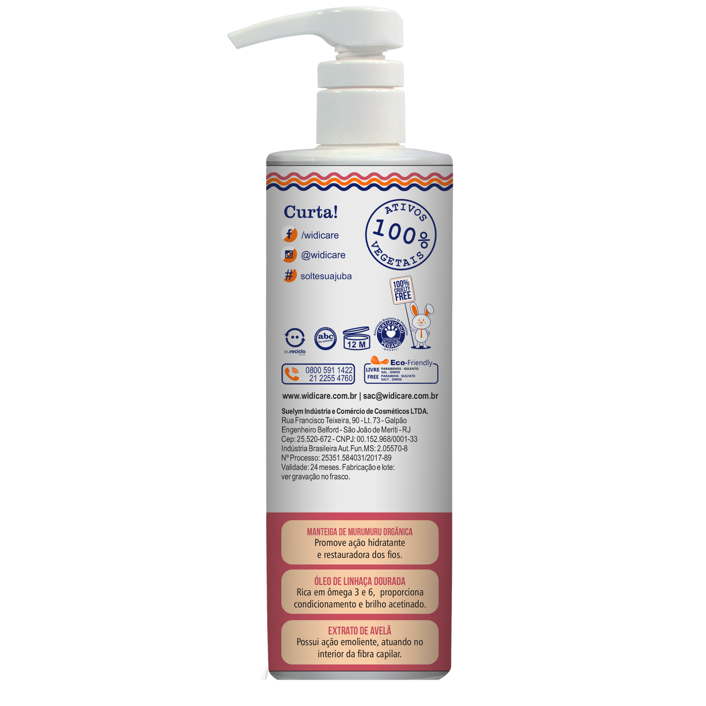 WIDI CARE - Curling the Mane Curl-Defining Leave in Cream for 3ABC type of curls 500ml - Define, Nourish, and Empower Your Curls