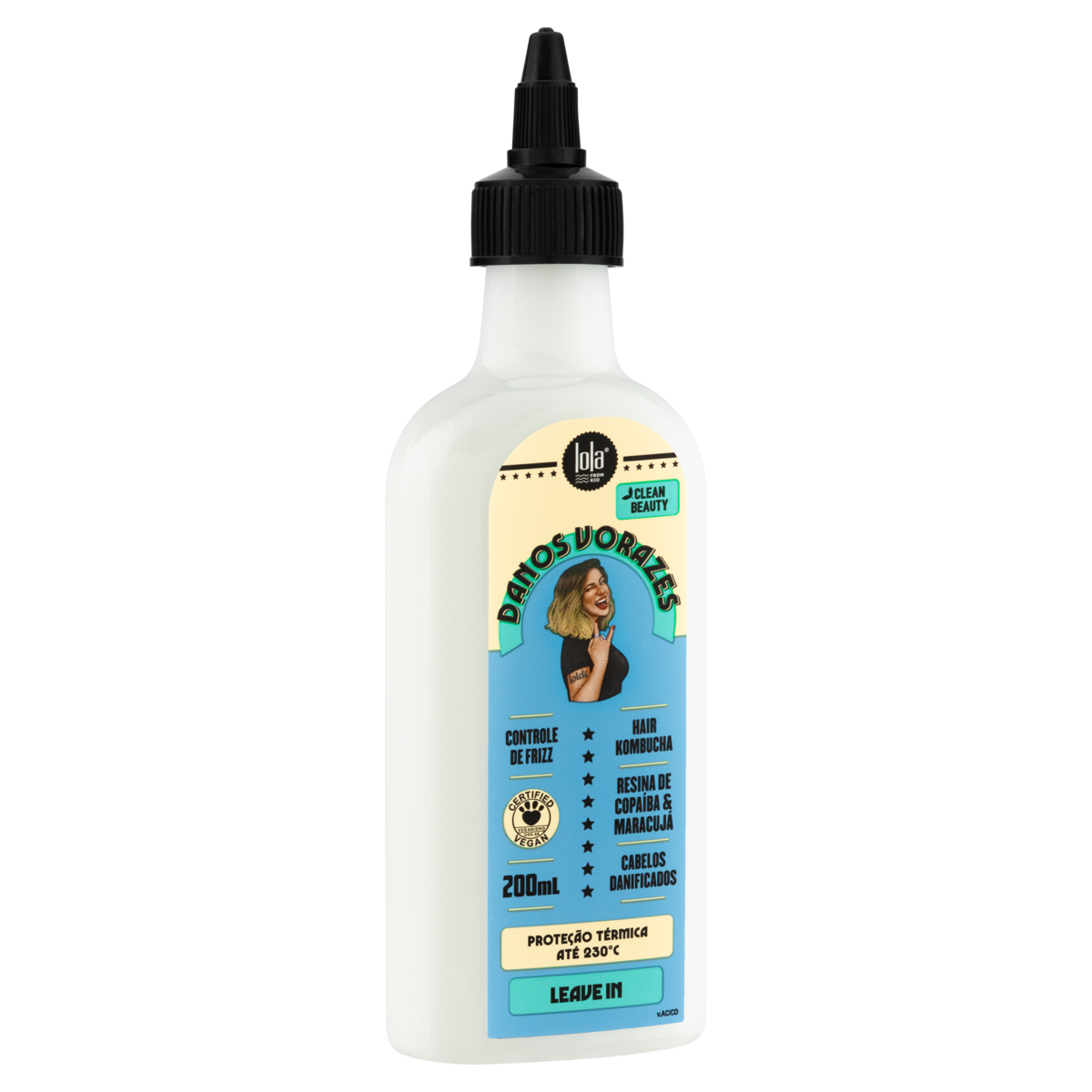 LOLA - Danos Vorazes Thermal Protectant Hair Leave in Cream 200mL