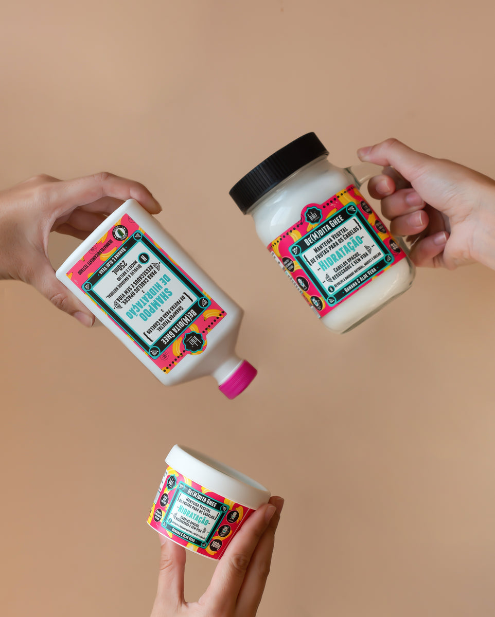 LOLA Blessed Ghee Hair Mask Kit 3 x 350g Reusable glass (Capilla