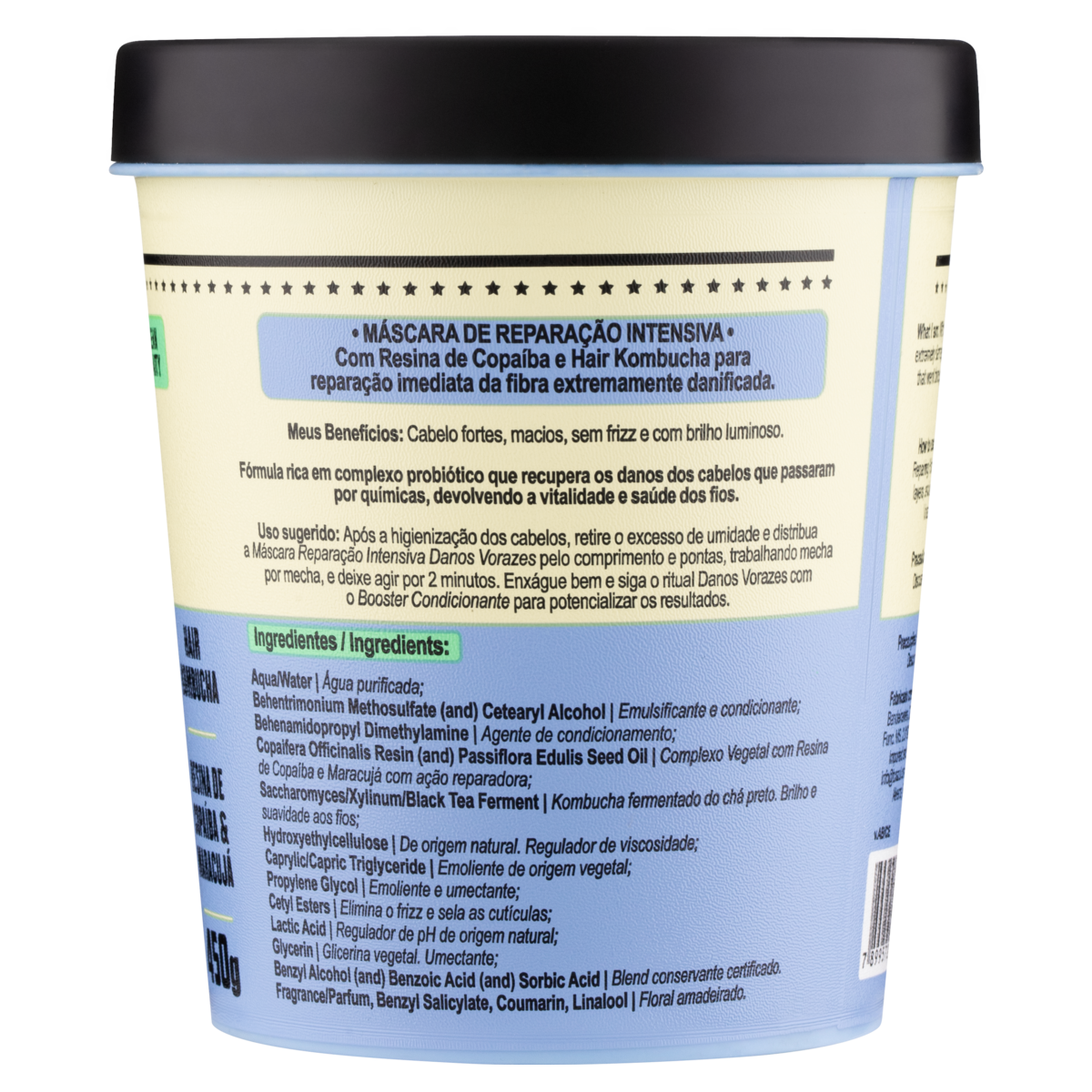 LOLA -Danos Vorazes Intense Repairing Hair Mask 450g