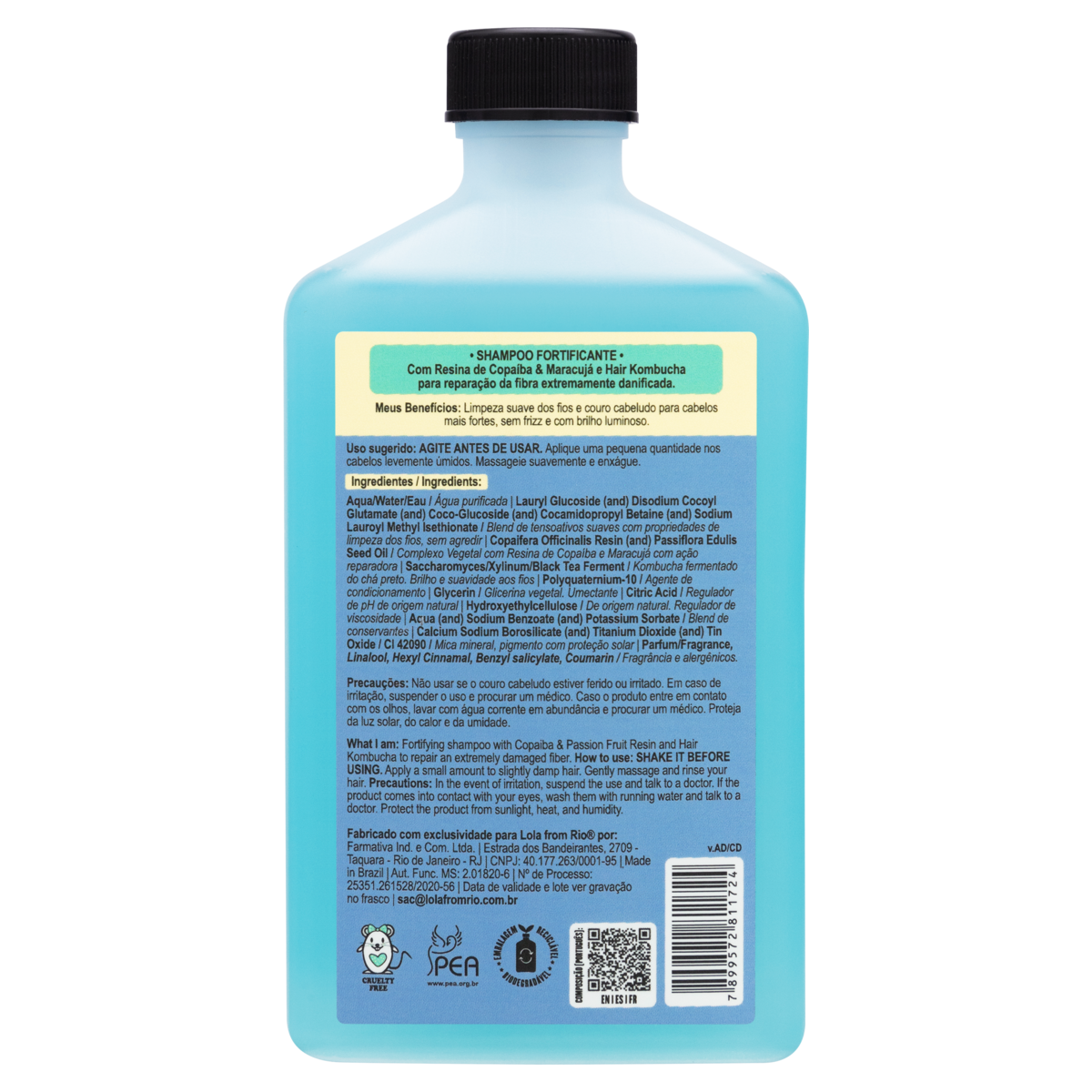 LOLA - Danos Vorazes Fortifying shampoo 250mL