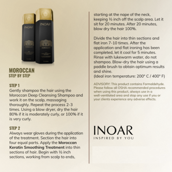 Inoar straightening treatment hot sale