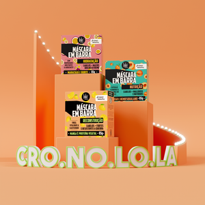 LOLA Em Barra - Solid Hair Mask Kit - Capillary Schedule (for very dry and damaged hair)