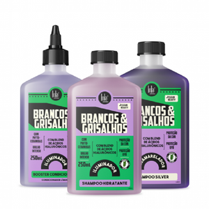 LOLA - White and Grey Hair Kit (Tonner Shampoo, Every day Shampoo & Liquid Conditioner)