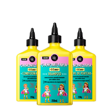 Load image into Gallery viewer, LOLA - Chamomile for Kids Kit - Shampoo, Conditioner and Combing Cream Leave-in
