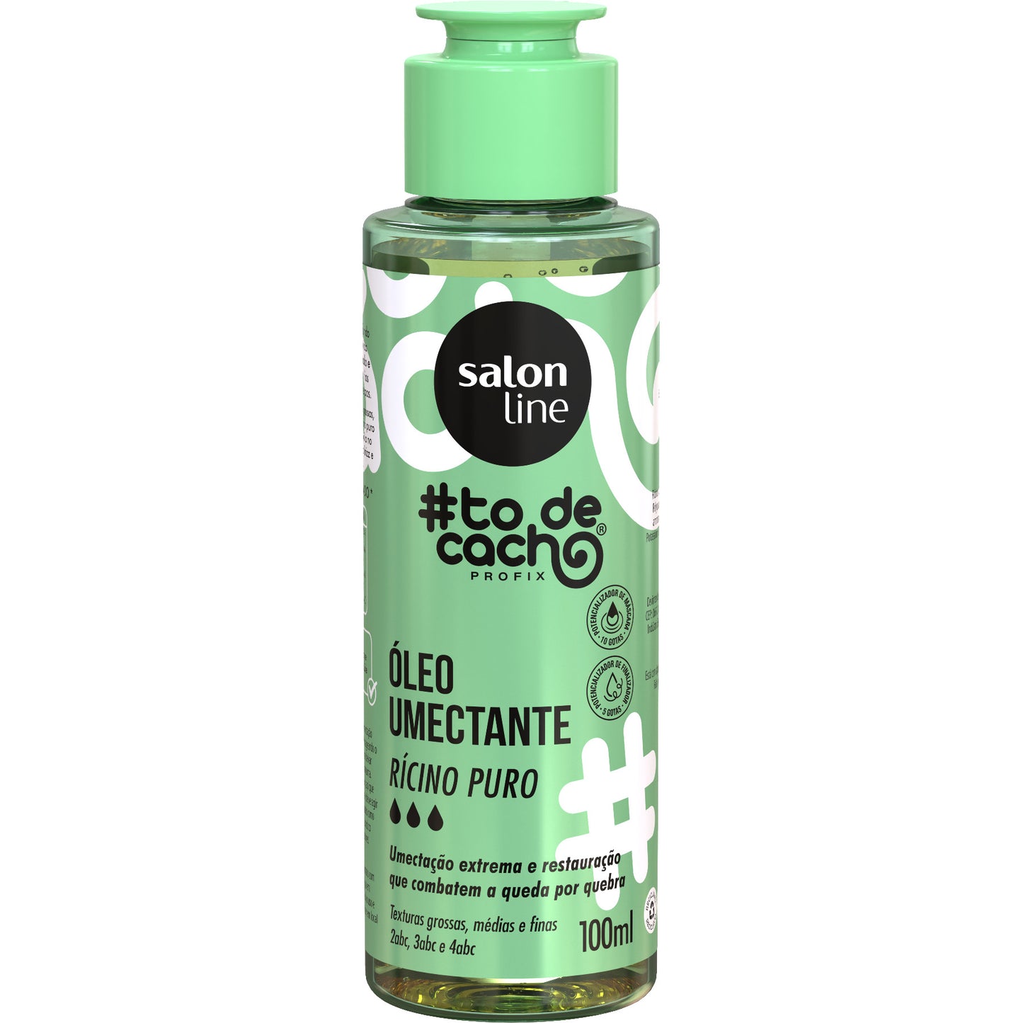 SALON LINE - #ToDeCacho Castor Oil Hair Treatment Moisturizing Oil 100ml