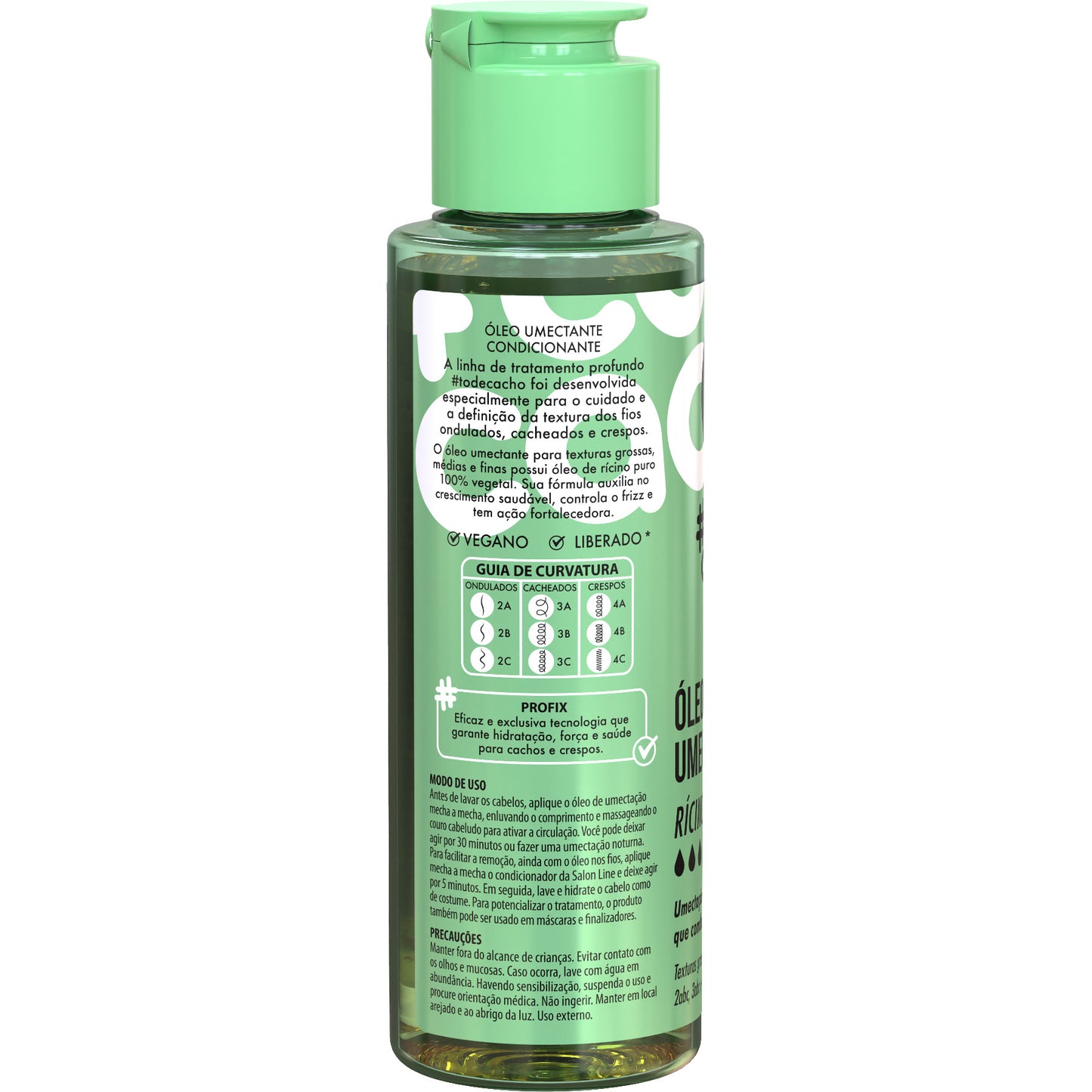 SALON LINE - #ToDeCacho Castor Oil Hair Treatment Moisturizing Oil 100ml