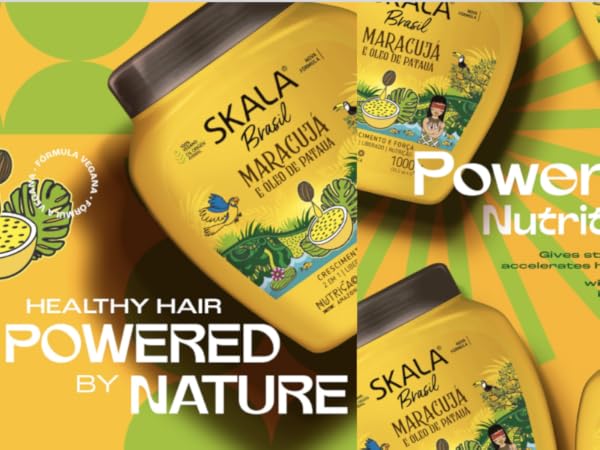 Skala Maracuja Passion Fruit & Amazonian Olive Oil  2 in 1 Hair Treatment Conditioning Cream 1kg