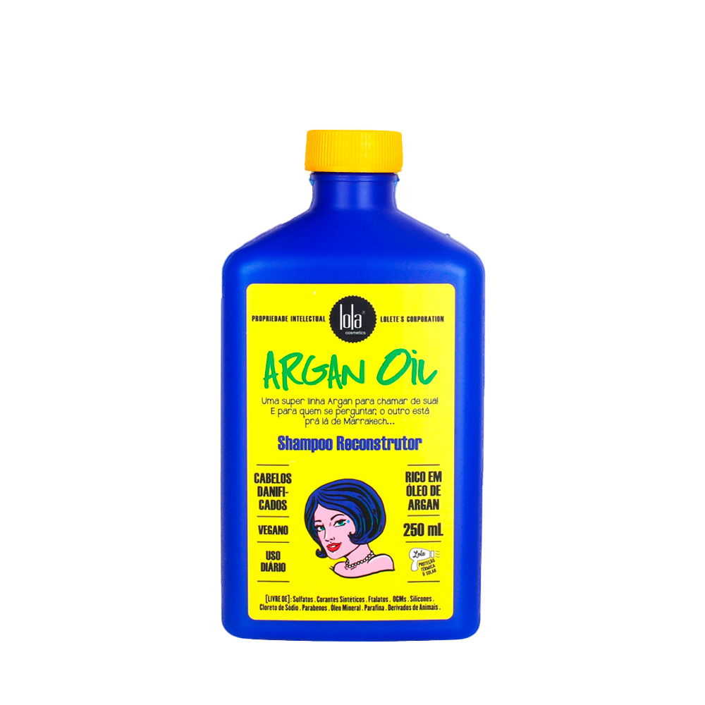 LOLA - Argan Oil Shampoo 250ml Daily use for damaged hair
