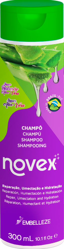 Novex Super Aloe Vera Shampoo 10.1oz/300ml