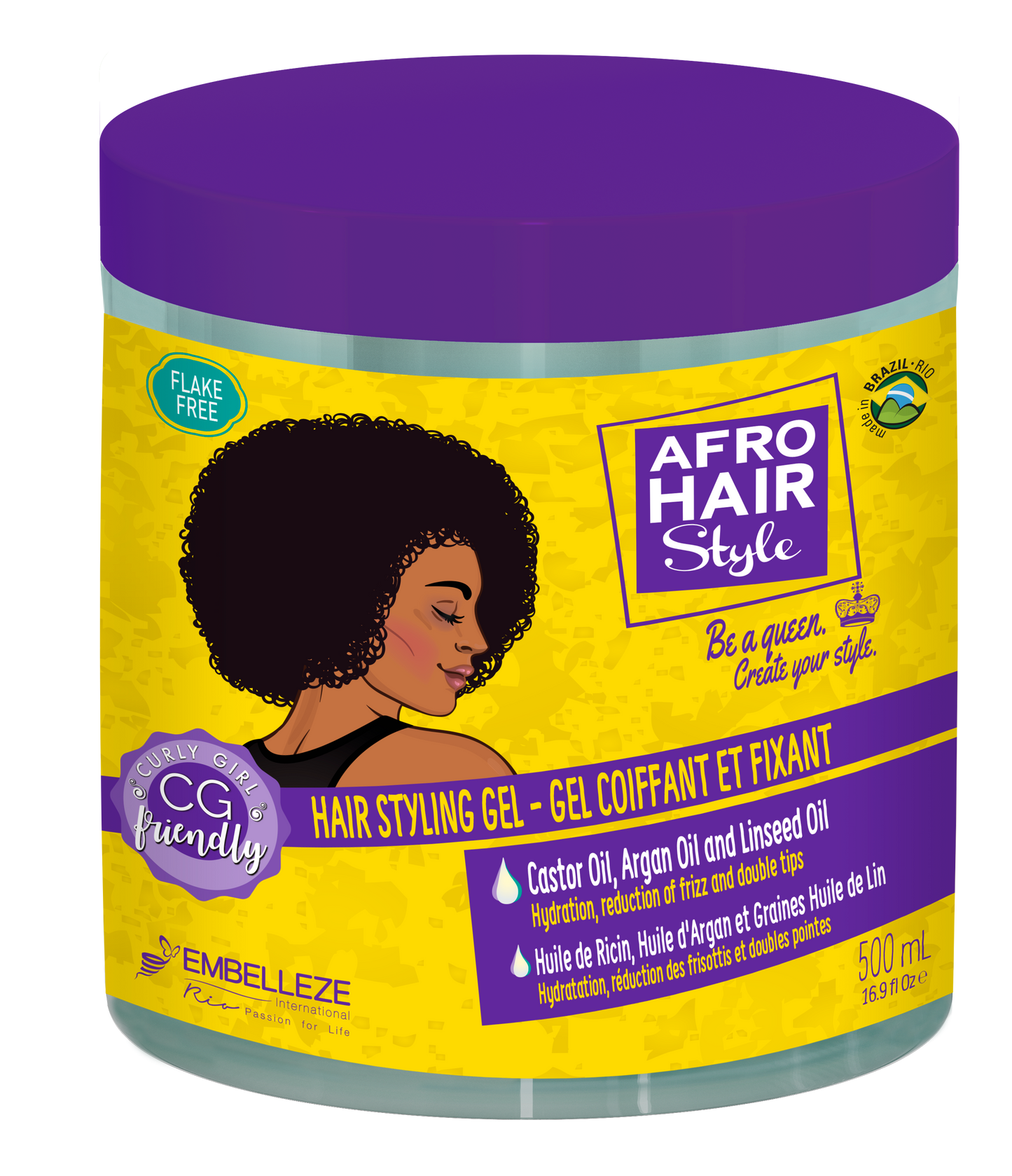 Novex AfroHair Gel 17.6oz/500ml