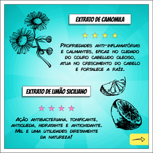 Load image into Gallery viewer, LOLA - Chamomile for Kids Kit - Shampoo, Conditioner and Combing Cream Leave-in
