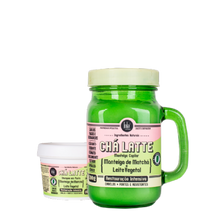 Load image into Gallery viewer, LOLA - Latte Tea Matcha Kit - Paste Shampoo &amp; Hair Butter (Reusable glass mug)
