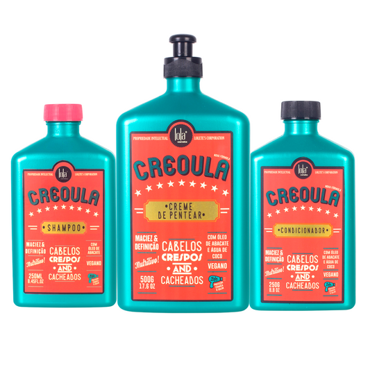 LOLA - Creoula Complete Kit - Shampoo, Conditioner & Styling Cream