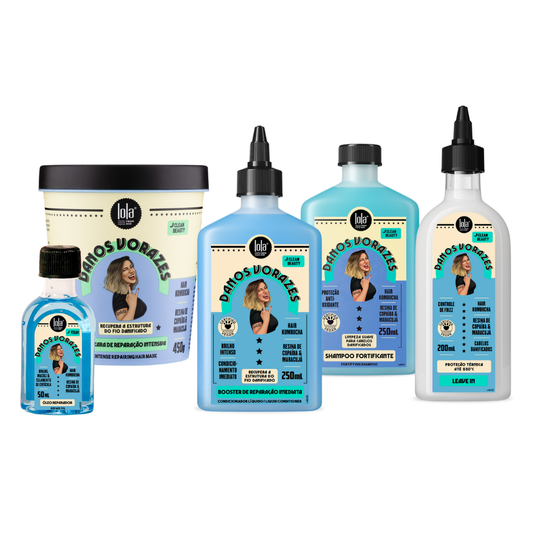LOLA - Danos Vorazes Ultimate Hair Repair Kit – 5-Step Restorative Treatment