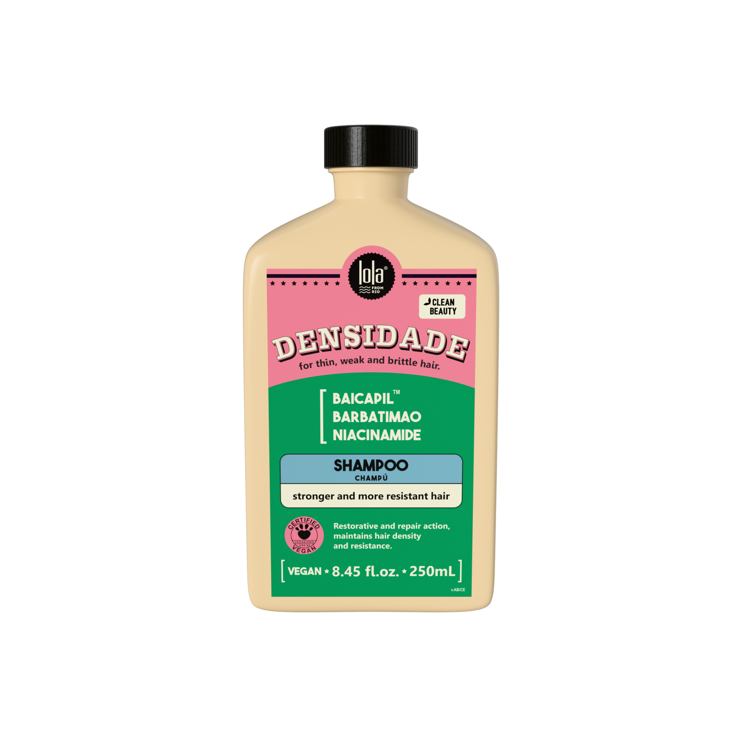 LOLA - Densidade Shampoo 250ml for fine, fragile and weak hair
