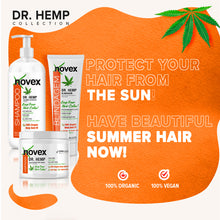 Load image into Gallery viewer, Novex Dr Hemp Kit - Shampoo, Conditioner &amp; Hair Mask - FREE Thermal protector 100g
