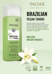 Inoar PROFESSIONAL - Brazilian Vegan Tanino Smoothing System 1 Liter