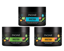 Load image into Gallery viewer, Inoar DOCTOR Capillary Schedule Hair Mask (250g x 3)
