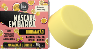LOLA Em Barra - Solid daily hair care kit for Straight Hair (Shampoo, Conditioner & Hair Mask)