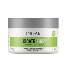 Load image into Gallery viewer, Inoar Cicatrifios Hair Care Kit - Shampoo, Conditioner and Hair Mask
