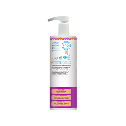 WIDI CARE - Defining the Mane Sealing Jelly - High Definition Jelly, Hydrating and Non-Drying Formula for Curly and Coily Hair, 300g