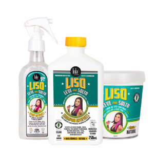 LOLA - Smooth, Light & Loose Kit (Anti-frizz Shampoo, Deep Hair Mask & Thermal hair Protector Spray)