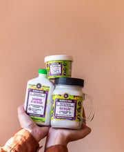 Load image into Gallery viewer, LOLA - Blessed Ghee Hair Mask Kit 3 x 350g - Reusable glass - (Capillary Schedule Kit Hydration, Nutrition &amp; Reconstruction)
