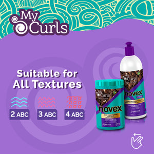 Novex My Curls Regular Conditioner Leave-In 17.6oz/500ml (2ABC, 3ABC, & 4ABC curls type)