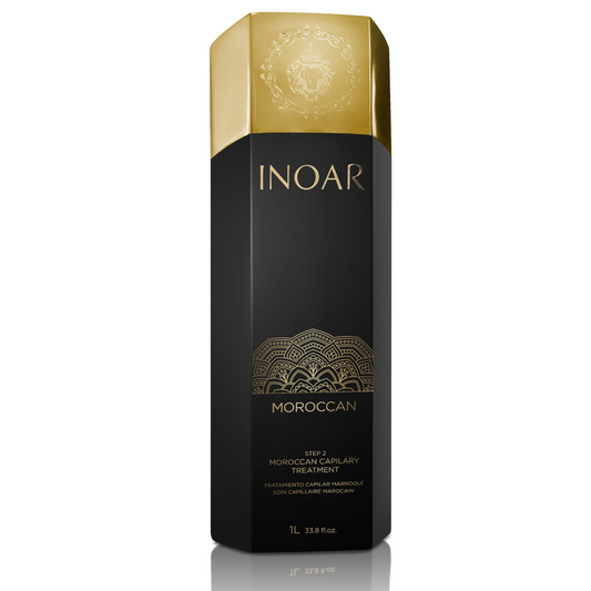 Inoar PROFESSIONAL - Moroccan Keratin Smoothing Treatment Step 2 Keratin Smoothing Treatment 33.8oz/1L