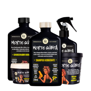 LOLA - Drop Dead Kit - Morte Súbita Moisturizing Shampoo, Solid Shampoo, Conditioner, Mask and Total Repair Spray