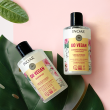 Load image into Gallery viewer, INOAR Go Vegan Wavy And Curly Kit - Shampoo, Conditioner and Mask
