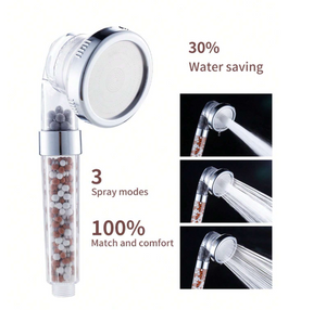 Shower Head Filter With Filter Beads For Hard Water