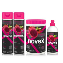 Load image into Gallery viewer, Novex Reconstruction Hair Kit - Super Hair Food Dragon Fruit &amp; Gojiberry
