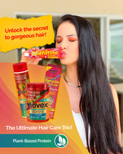 Load image into Gallery viewer, Straight hair with NOVEX Brazilian Keratin Recharge
