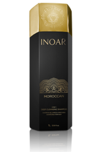 Load image into Gallery viewer, Inoar PROFESSIONAL - Moroccan Keratin Smoothing Treatment Step 1 Deep Cleansing Shampoo 33.8oz/1L
