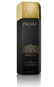 Inoar PROFESSIONAL - Moroccan Keratin Smoothing Treatment Step 1 Deep Cleansing Shampoo 33.8oz/1L