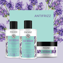 Load image into Gallery viewer, Inoar Go Vegan Anti Frizz Shampoo 300ml
