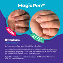 Load image into Gallery viewer, Magic Pen Repair and Growth - Nail Cream - Contains Argan oil and Vitamin E - Vegan and Made in Australia - Bitten nails Never more
