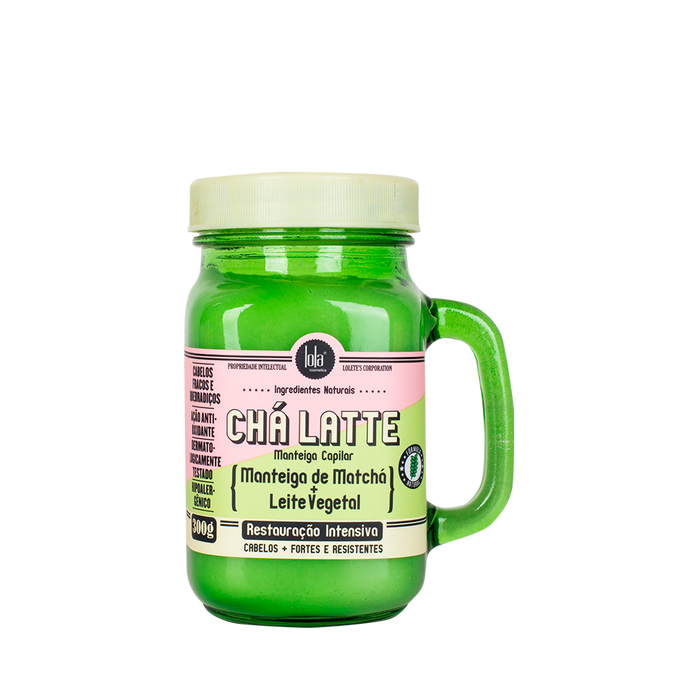 LOLA - Latte Tea Matcha Hair Butter 300g - for weak and brittle hair