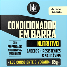 Load image into Gallery viewer, LOLA Em Barra - Solid Nourishing Conditioner for unruly hair 65g
