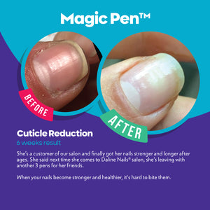 Magic Pen Repair and Growth - Nail Cream - Contains Argan oil and Vitamin E - Vegan and Made in Australia - Cuticle Reduction
